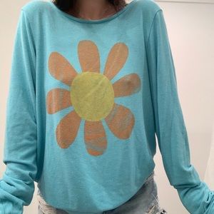 Wildfox daisy sweatshirt